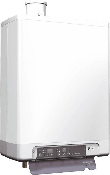 Intergas Kompakt HR boiler used for energy-efficient home heating and hot water systems